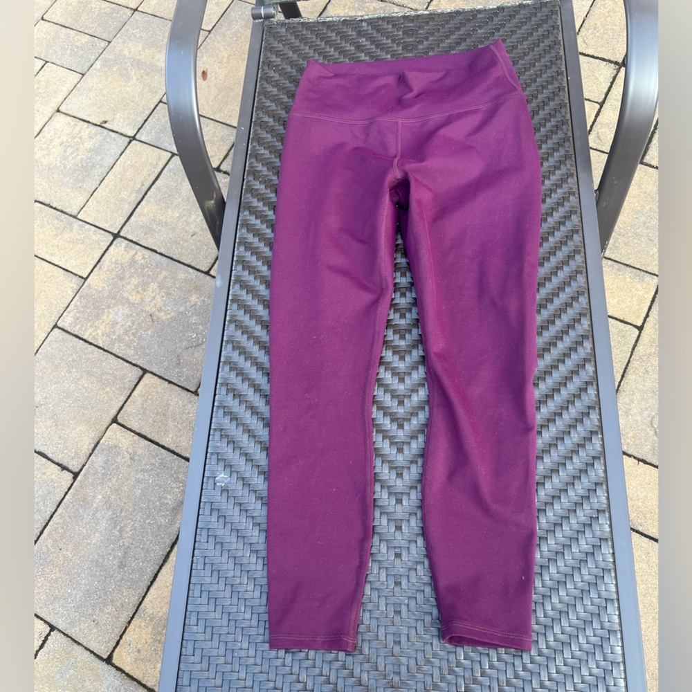 Eggplant purple leggings